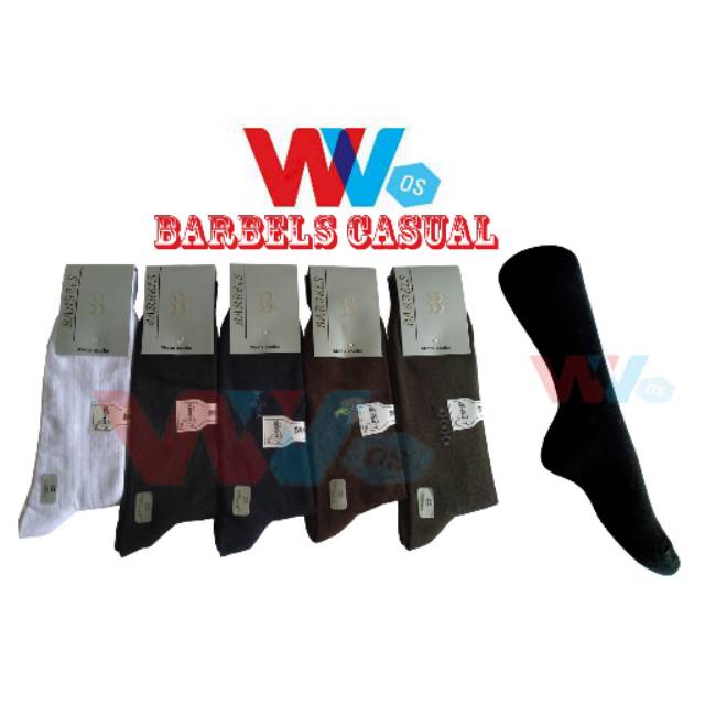 Kaos Kaki Barbels Casual