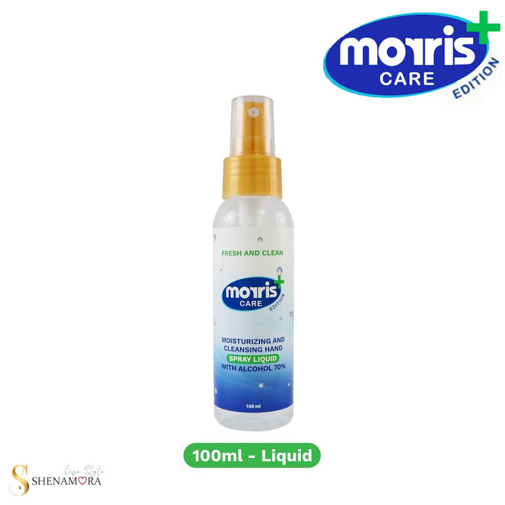 Hand Sanitizer Morris Care Moisturizing and Cleansing Liquid Spray 100 ml