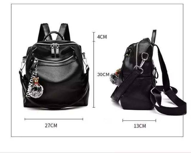 BQ 2012 Risce Tas ransel multifungsi kulit import pom2 jt LT 1162 EL 917 GI 20178 GT 1195 CR 7031