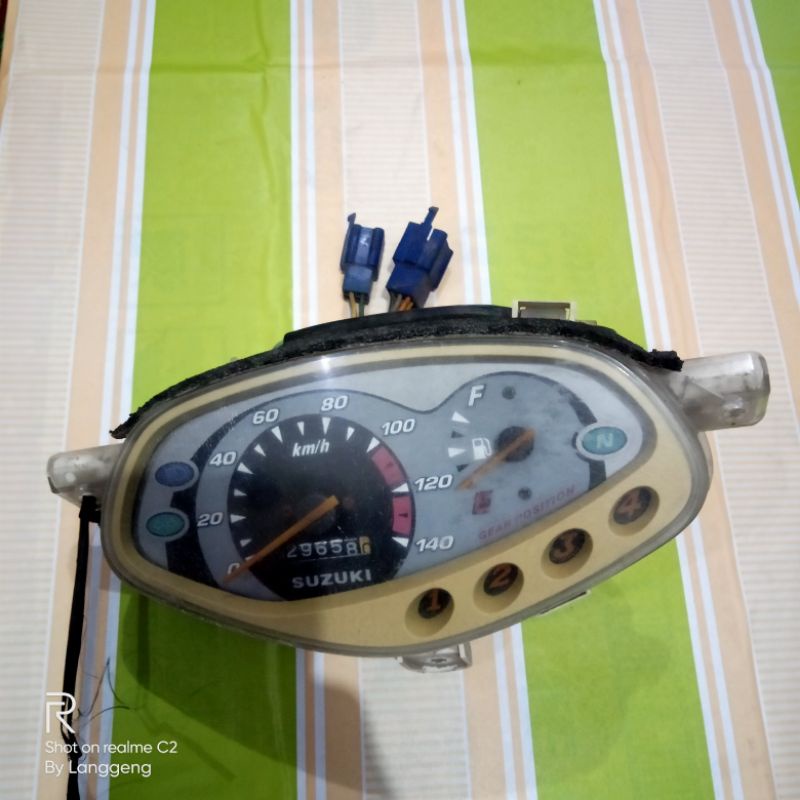 speedometer spedometer spido spedo kilometer  suzuki smash 110 smash lama original