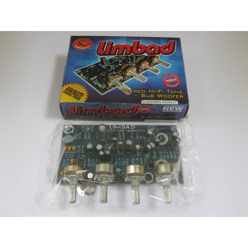 Kit Limbad Stereo Hi Fi Tone + Subwoofer SN.082