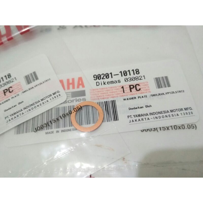 ring tembaga slang rem ring baut slang rem all Yamaha