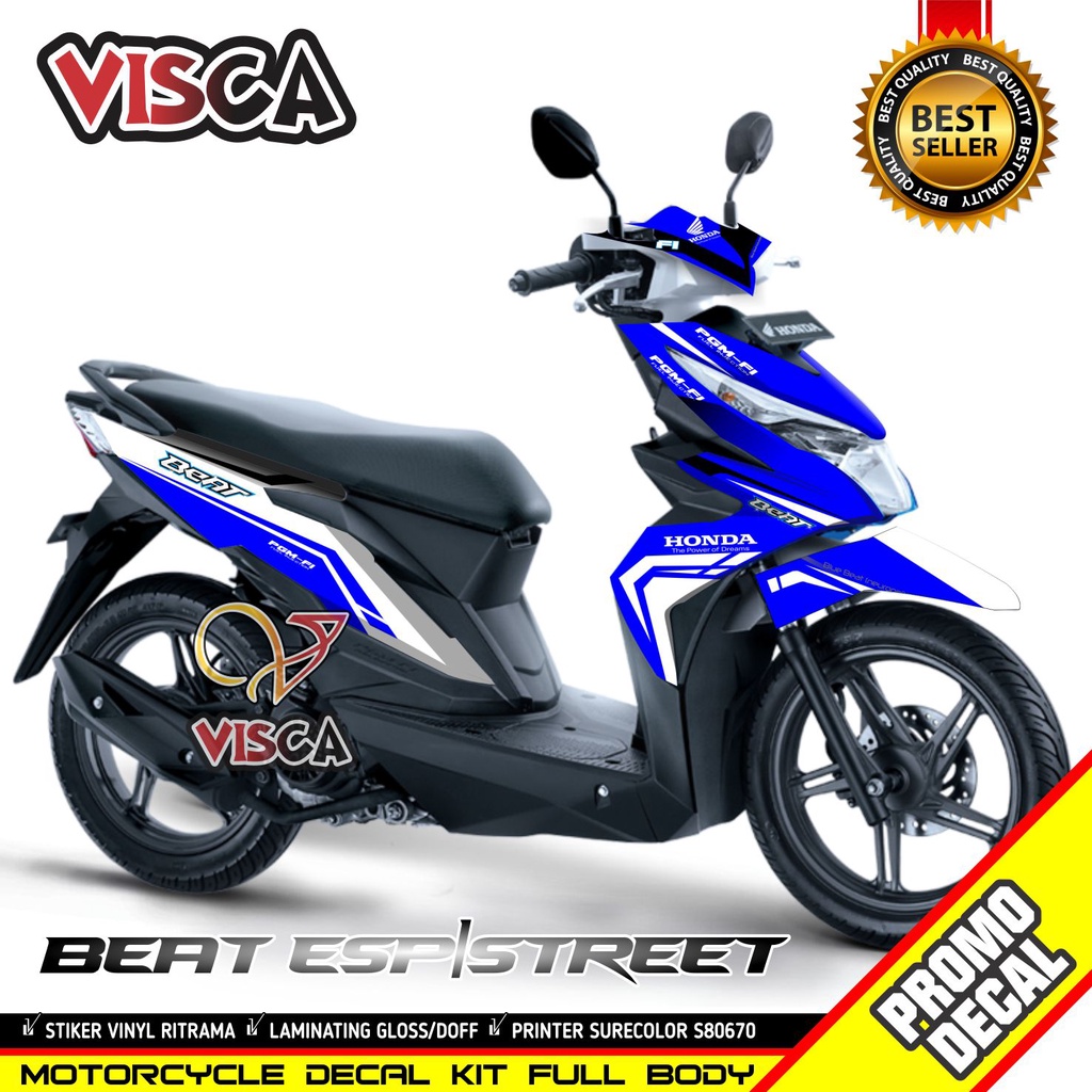 Decal BEAT ESP FI 2016 2019 Stiker Beat Street 2016 Stripng Beat 2016 Grafis
