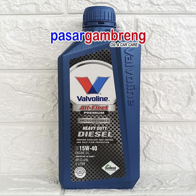 [[BISA COD]] Valvoline All Fleet Turbo Heavy Duty Diesel 15W-40 Liter