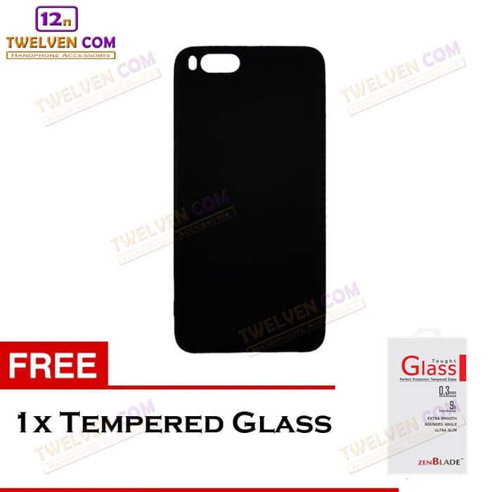 [FLASH SALE] Case Slim Matte Softcase Xiaomi Mi Note 3 - Free Tempered Glass