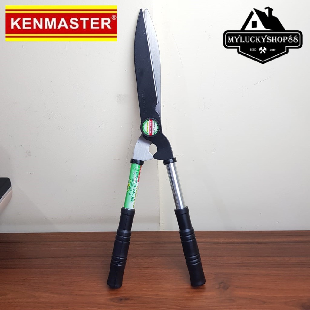 Kenmaster Gunting Pagar Rumput Gagang Besi Bisa Untuk Taman dan Kebun