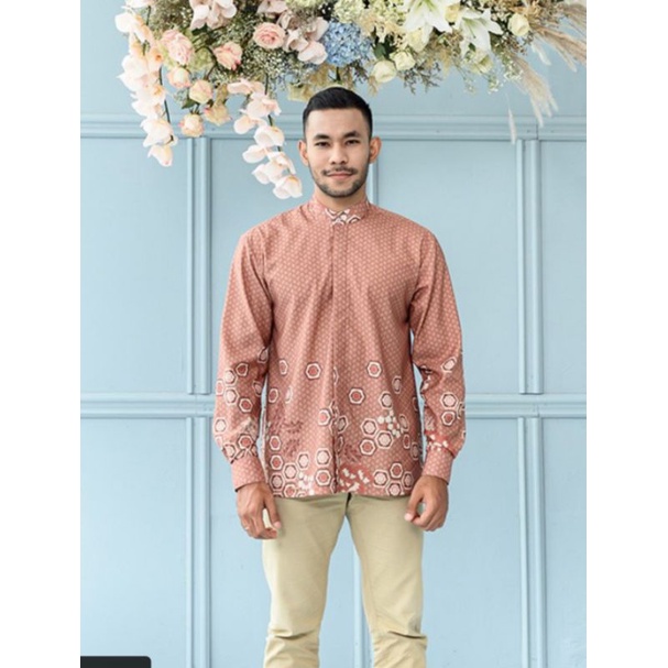 LAKSAMANA SHIRT IN ROSEMARY BY WEARING KLAMBY SIZE L