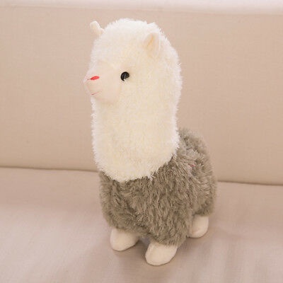 35cm Super Cute Plush Toy Alpaca/ Grass Mud Horse/ Lama Pacos Stuffed Doll Gift - Y2