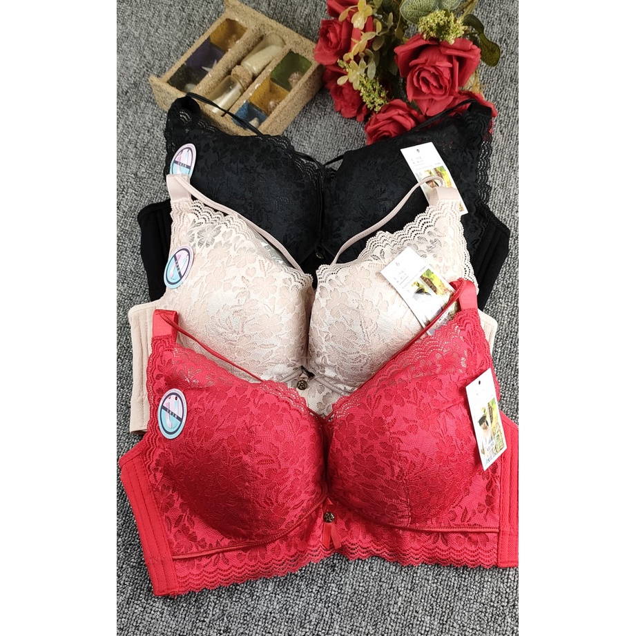 BRA / BH WANITA 9103# KAWAT SIZE 36-40 KAIT 3 TERDAPAT 3 WARNA PAKAIAN DALAM WANITA IMPORT