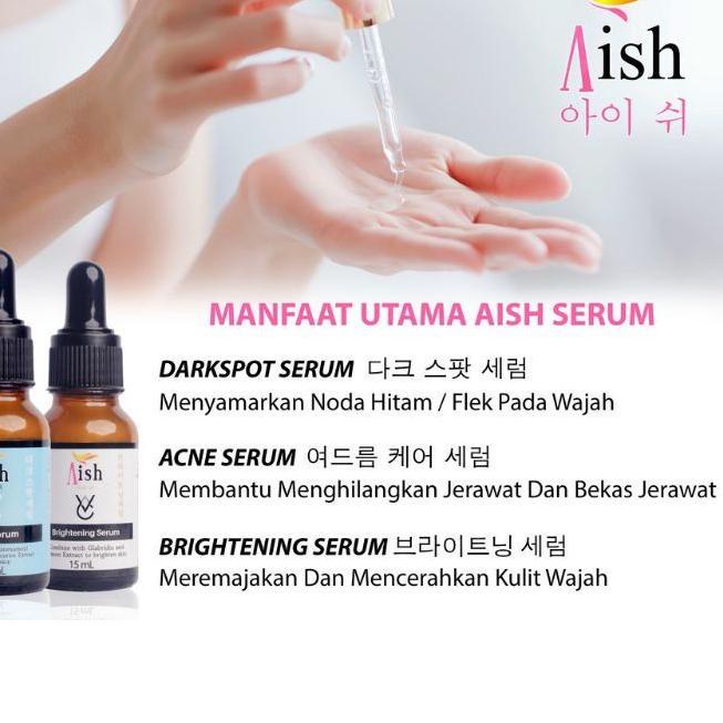[rpr⭐1272] AISH Serum Korea Paket Komplit Brightening Aish Serum Acne Aish Serum Darkspot Aish Serum