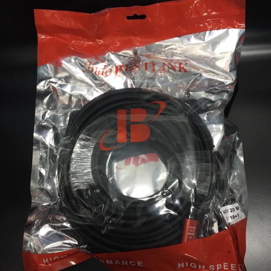 Kabel HDMI 20M Male V.2.0 4K - HDMI 20 Meter Versi 2.0 Bestlink