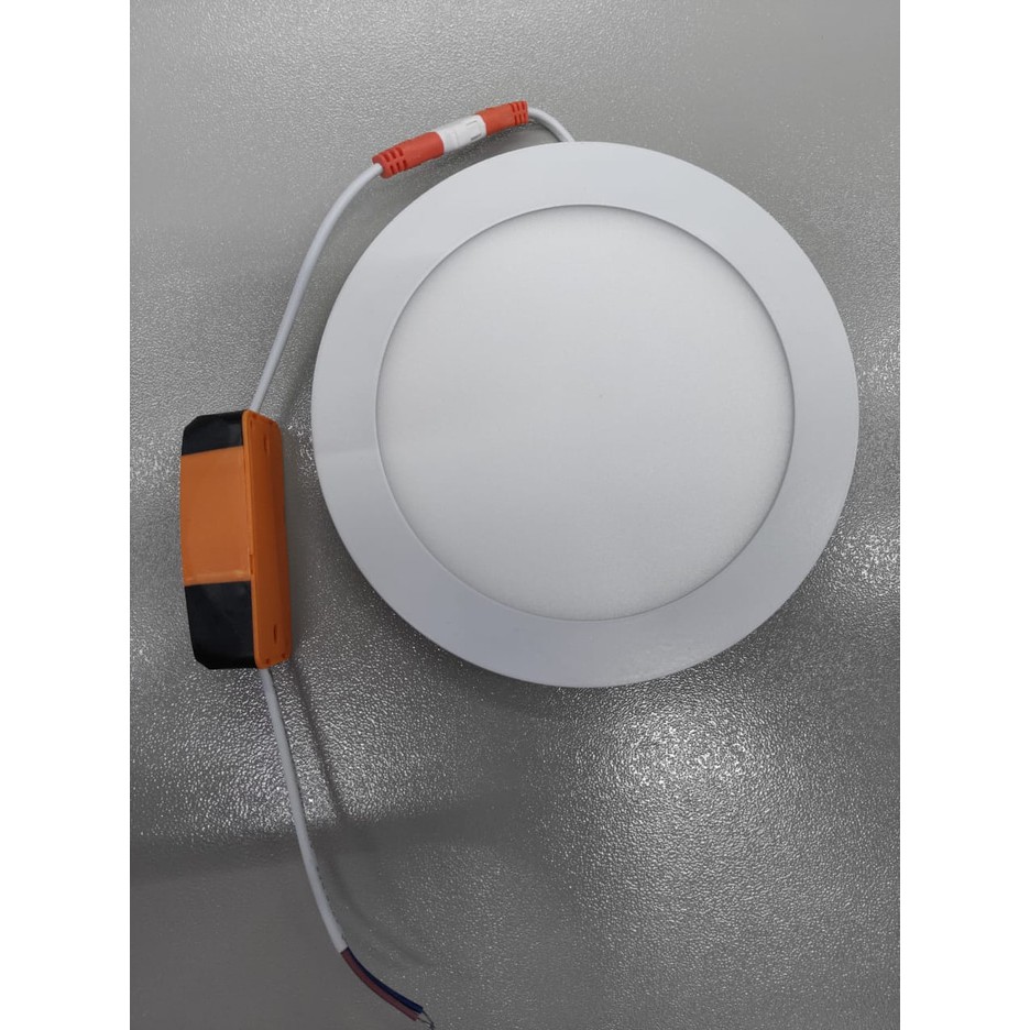  Lampu  Downlight LED  Panel 12W Putih 12 W Watt 12Watt Tipis  