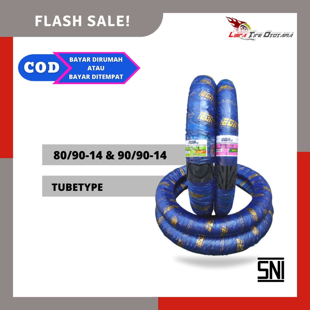 PROMO MURAH Ban luar Matic 80/90-14 dan 90/90-14 / BAN NON TUBELESS / BAN MOTOR / HARGA PER 1 PCS / 