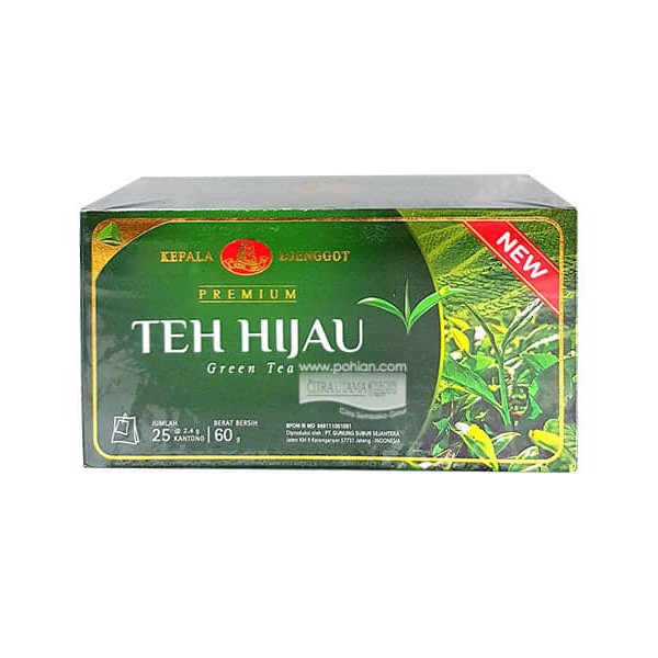 

Kepala Djenggot Teh Hijau 25S 60gr vnl2551
