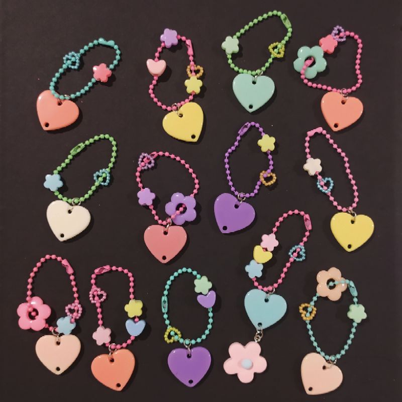 CUSTOM BEADS MANIK MOTE KEYCHAIN KEYRING GANCI