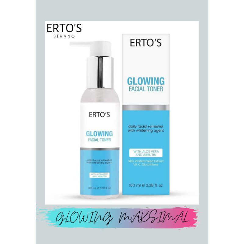 Facial Toner Ertos / Toner Ertos / Glowing Facial Toner Ertos