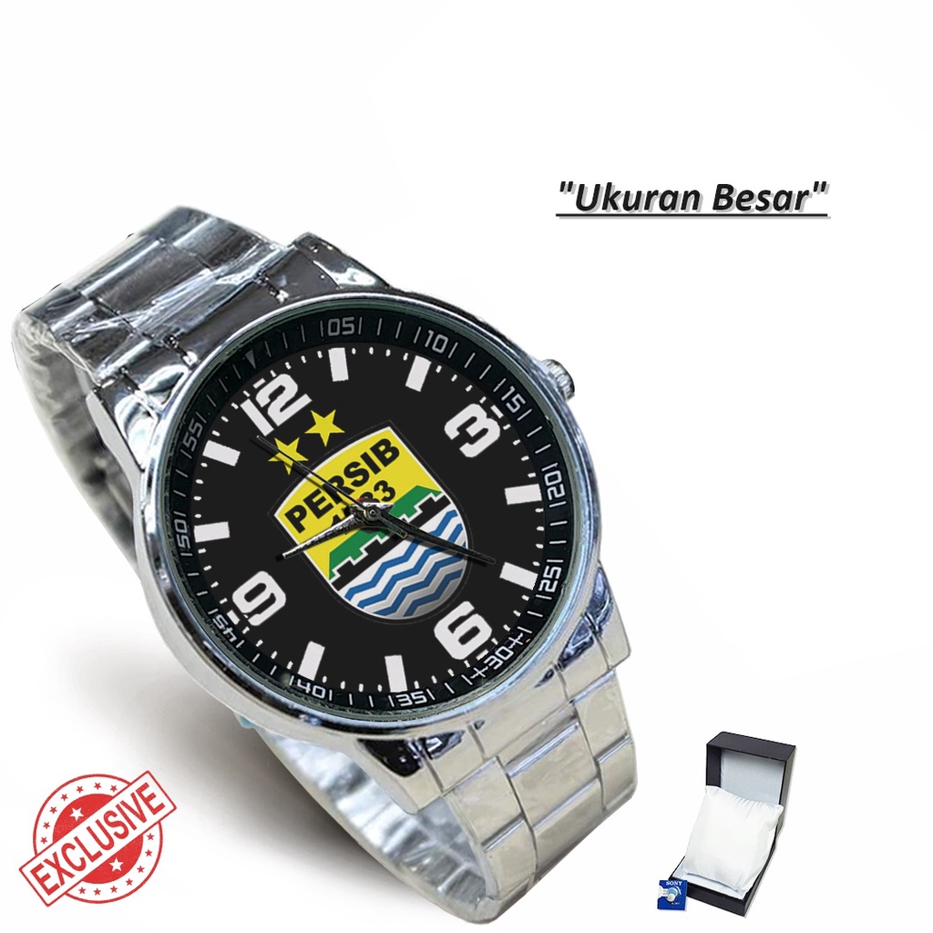 Jam Tangan Rantai Couple BANDUNG PERSIB (Nice)