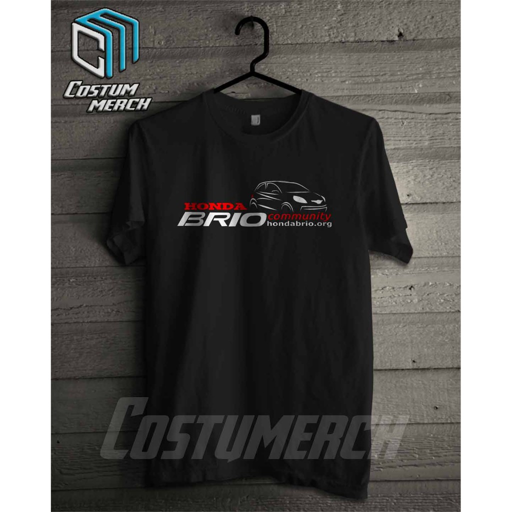 BERKUALITAS Kaos Distro BAJU HONDA BRIO Keren Warung Kaos