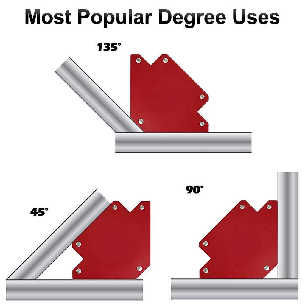 Magnet 4 Inch Magnet 4&quot; Holder 25-75 lb lbs Siku Magnet Las 4inch Smart Welding Arrow