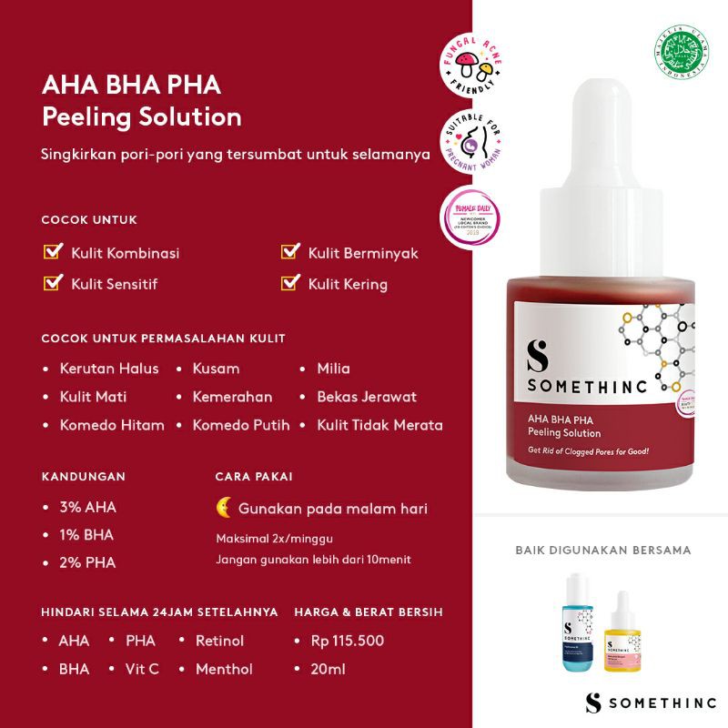 SOMETHINC AHA BHA PHA PEELING SOLUTION SERUM