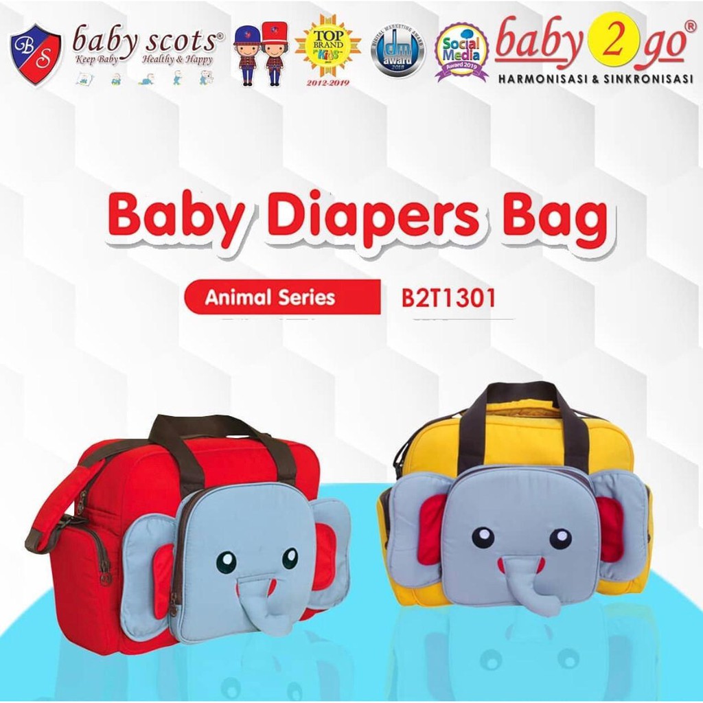 Baby Scots Tas Medium Animal Serrier Baby 2GO