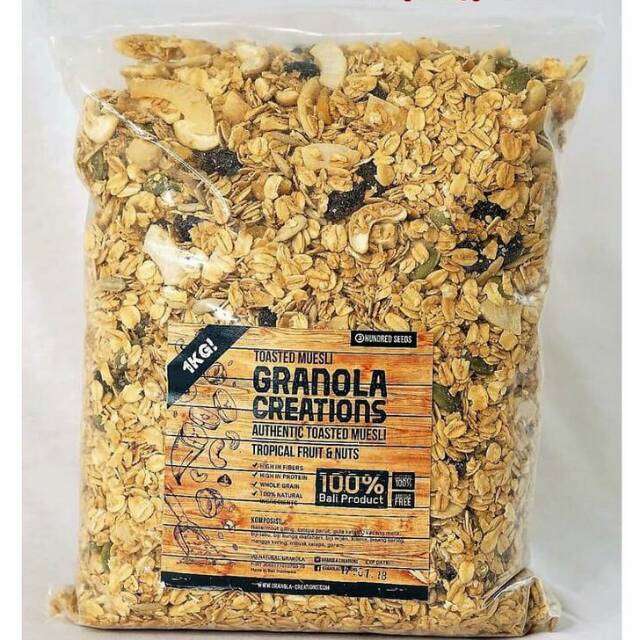 

Granola Creations Tropical Fruit Nuts Aneka Buah dan kacang 1 kg