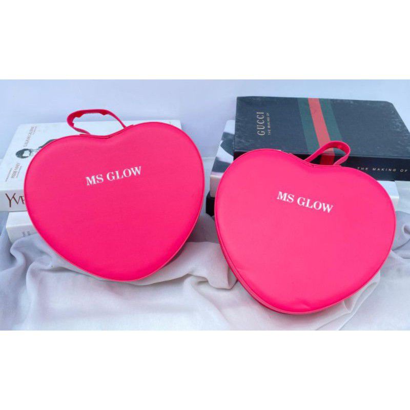 MS GLOW Box Makeup Love Pink besar kaca