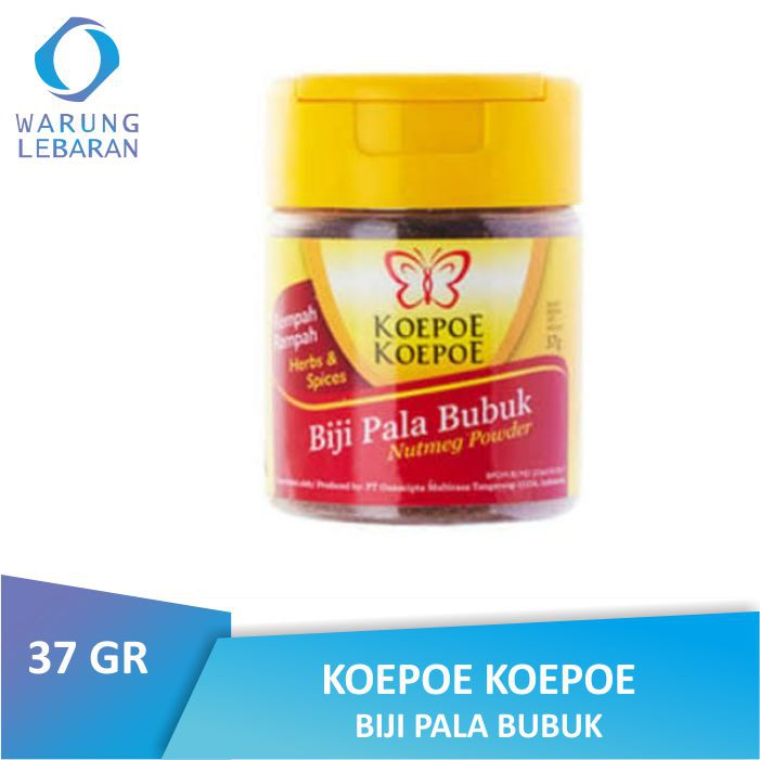 

Koepoe Koepoe Biji Pala Bubuk 37GR - Nutmeg Powder Kupu Kupu