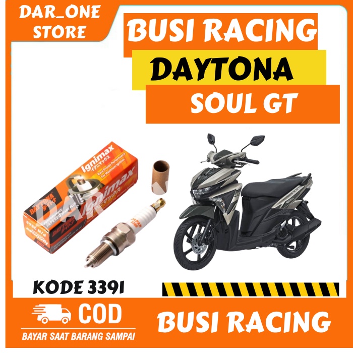 BUSI DAYTONA RACING ORIGINAL YAMAHA MIO SOUL GT IRIDIUM 3391