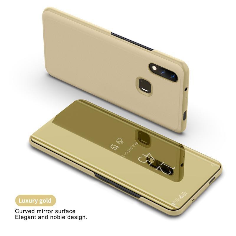 Clear View Standing Cover VIVO Y91 / Y95 Hight Quality Copy | Flip Cover