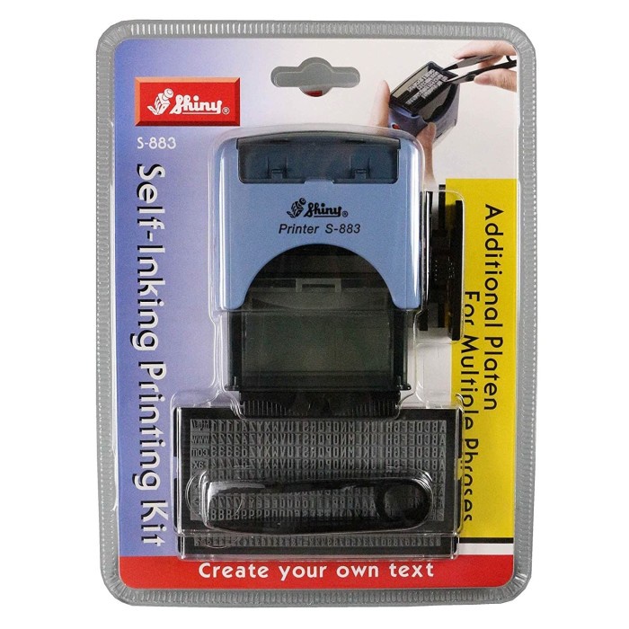 

Trendi Stempel Shiny S-883 S883 Printing Kit 47 X18 Mm Diskon