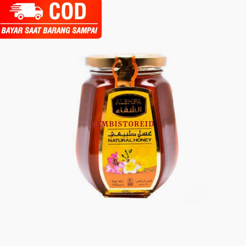 

Madu Arab Al-Shifa Alshifa Al Shifa Natural Honey Original BERGARANSI Segel 500gr Untuk Kesehatan Kulit Bibir Botol Kaca