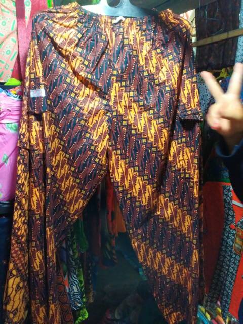 Celana Panjang Batik Ukuran Remaja dan Dewasa