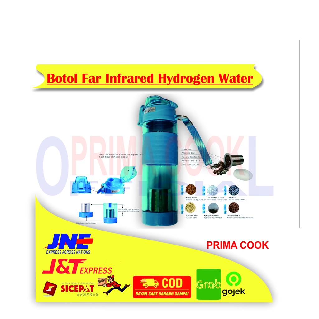 PRIMA COOK - Botol Far Infrared Hydrogen Water