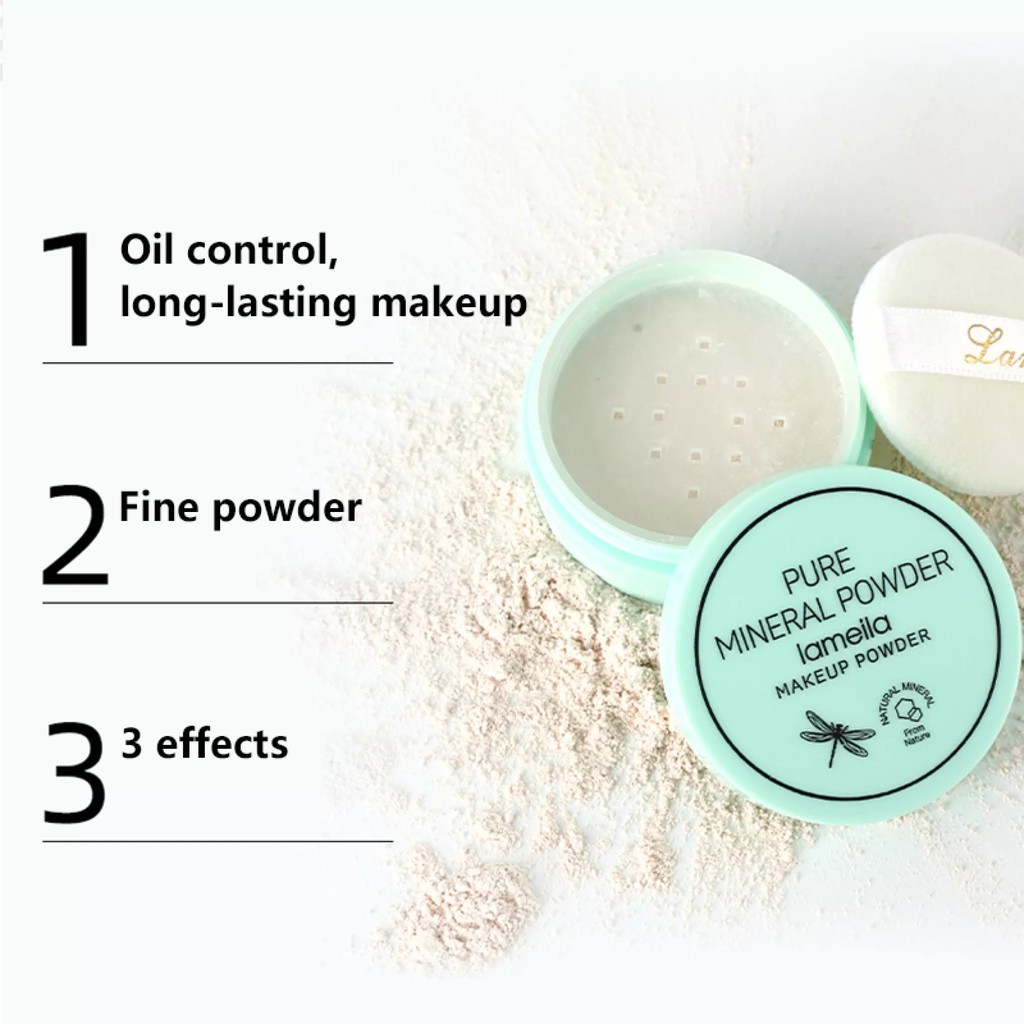 Lameila Pure Mineral Powder Make up Powder CJR 3607