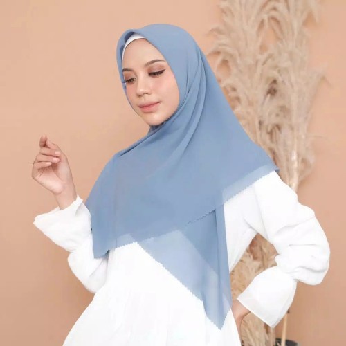 [PROMO] hijab bella laser cut JUMBO 130x130/ Kerudung Segi empat laser JUMBO / Jilbab Warna Terlengkap Model Laser Cut di Pinggir Kain - afifah_id_store