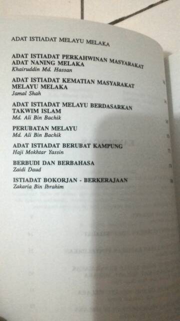 Adat Istiadat Melayu Melaka Shopee Indonesia