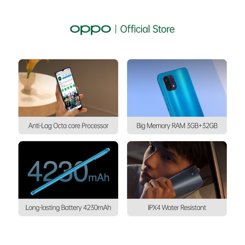 OPPO A16e RAM 2/32 GB | OPPO A16K RAM 4/64 GB | A16 e | A16 K GARANSI RESMI OPPO INDONESIA