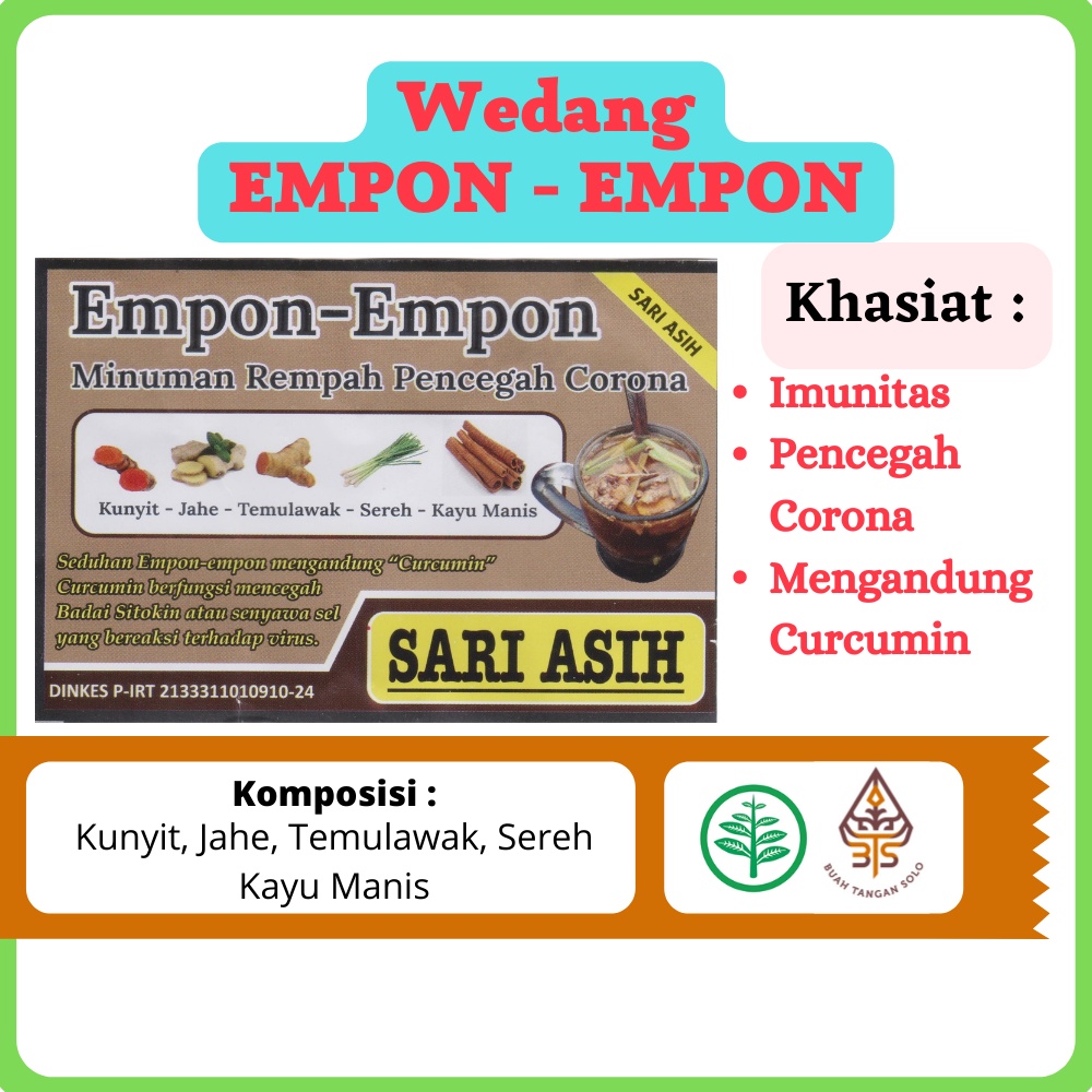 

Wedang Empon - Empon Herbal Curcumin untuk Mencegah Peradangan