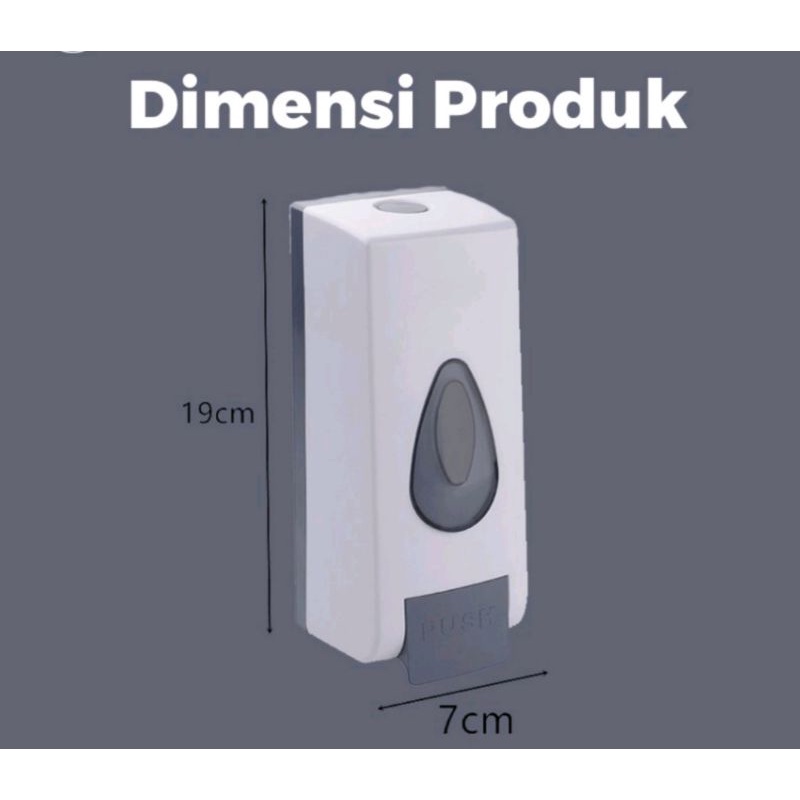 Dispenser Sabun Cair Single - Tempat Sabun Cair - Tempat Hand Sanitizer - Soap Dispenser