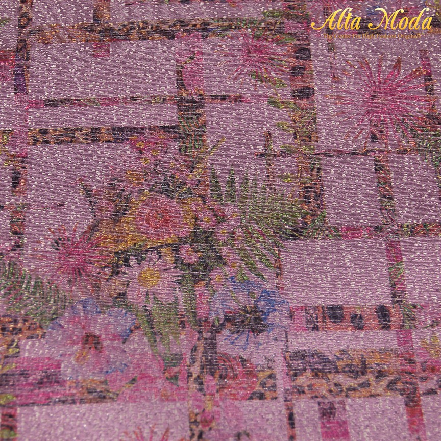 

Alta Moda Jacquard Lurex G. Armani Pink Glitter Floral Kotak (1M)