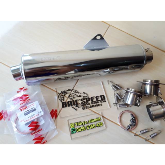 Knalpot silinser knalpot satria fu ckd original