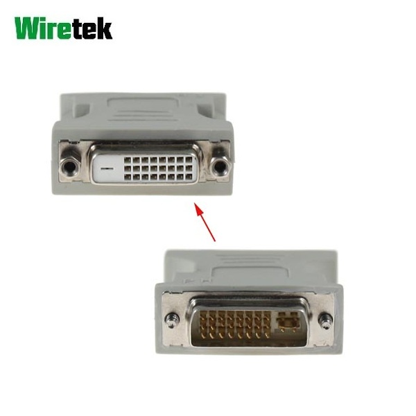 Connector DVI-D 24+1 to DVI-I 24+5