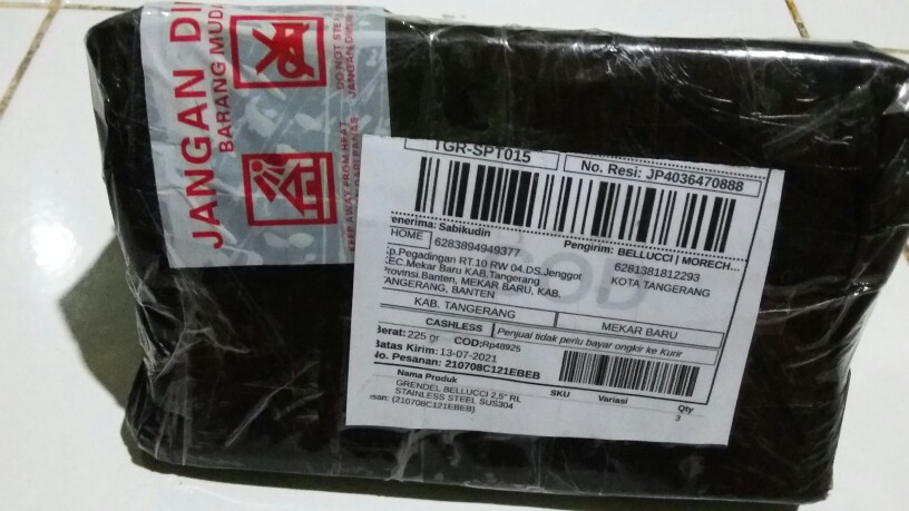 Grendel Bellucci 2,5 Rl Stainless Steel Sus304