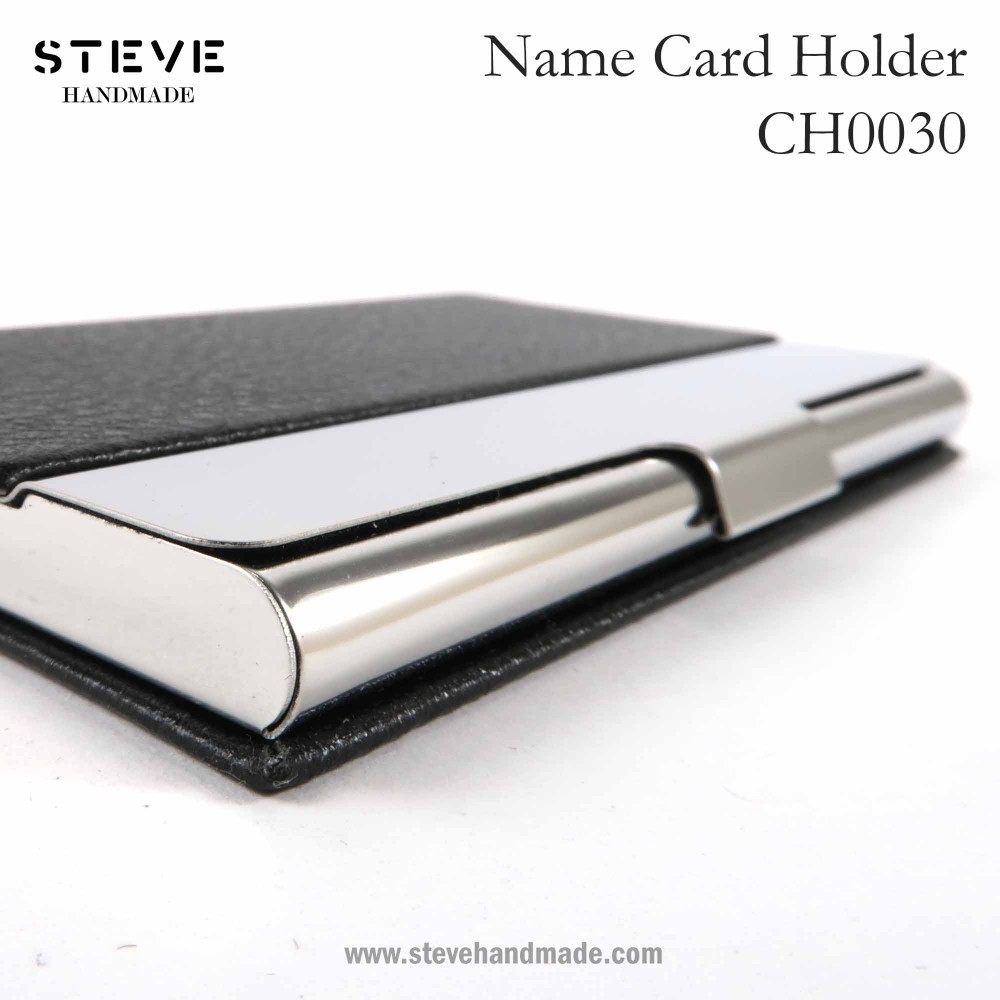 Tempat Kartu Nama Name Card Holder Dompet Kartu Kredit Credit Card Wallet CH0030 Custom Nama &amp; Logo