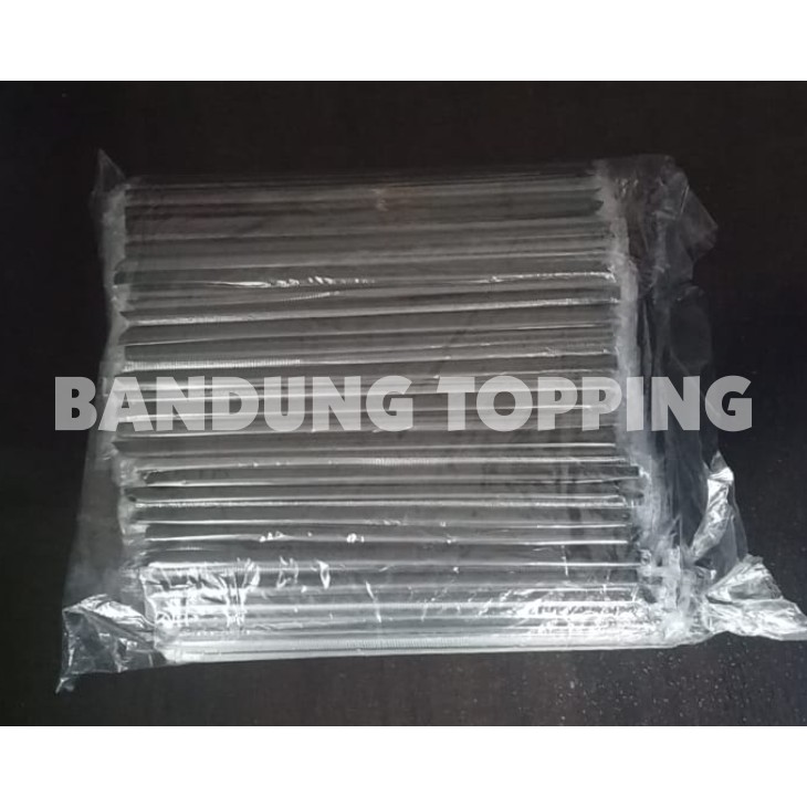 Sedotan runcing steril lokal 250pcs