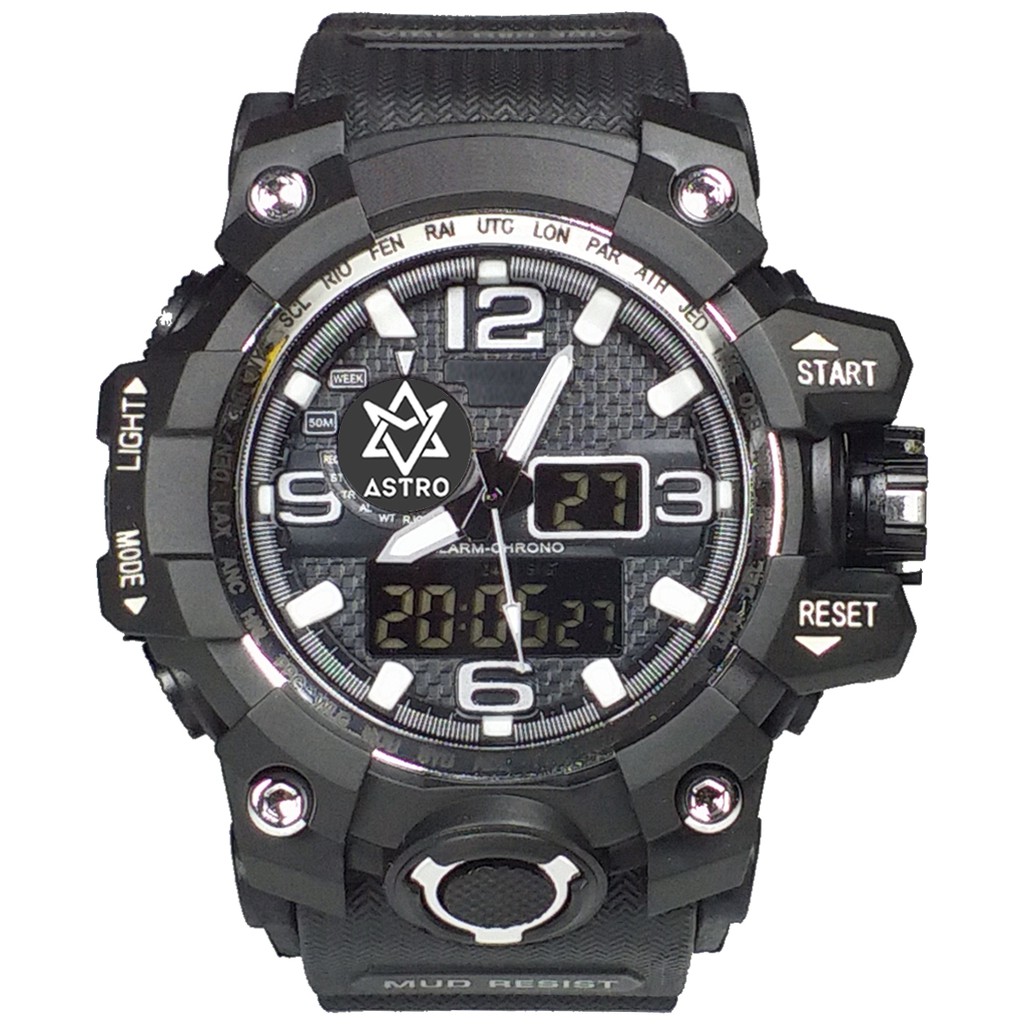 Jam Kpop ASTRO Double Time List Putih (Exclusive)