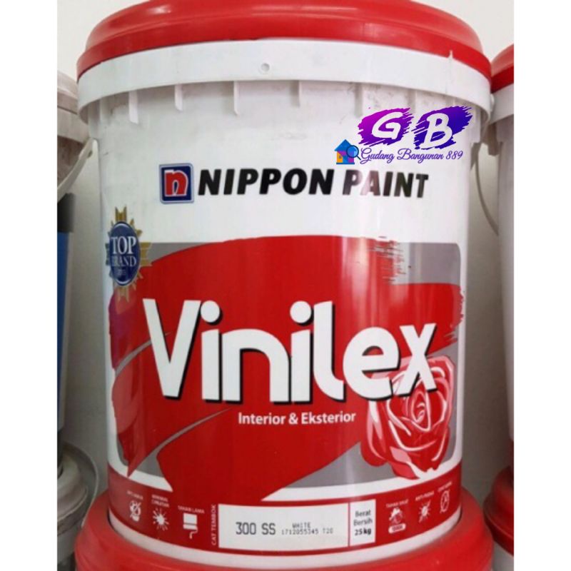 CAT VINILEX PAIL PUTIH 25 KG / NIPPON PAINT