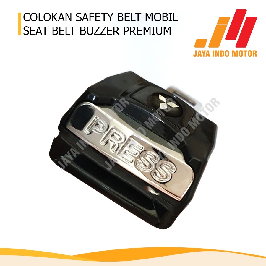 COLOKAN SAFETY BELT MOBIL / SEAT BELT BUZZER LOGO MITSUBISHI