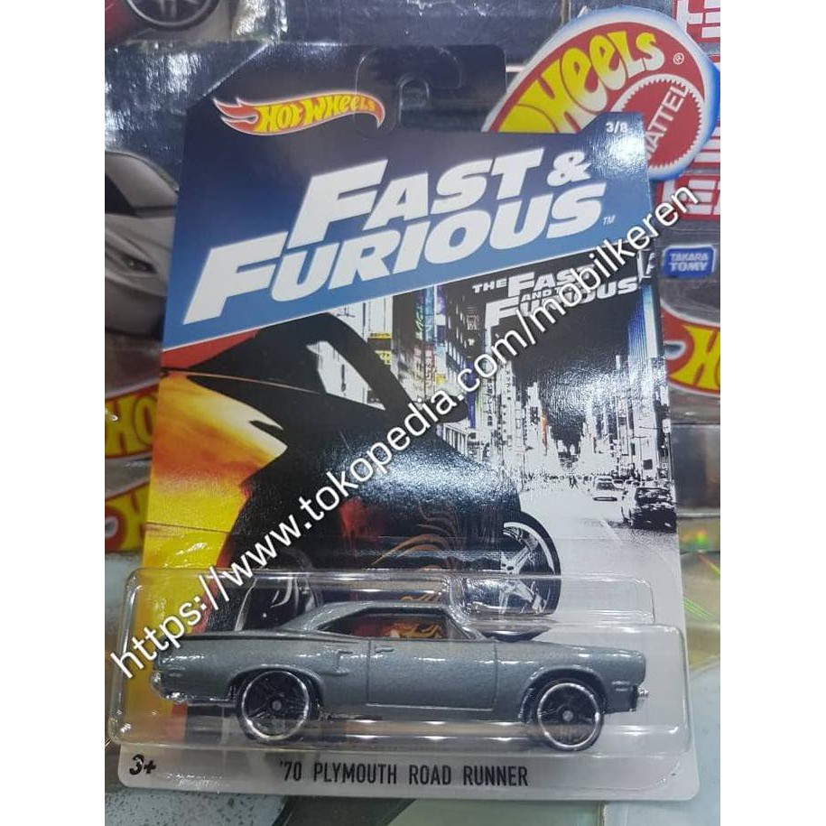 PROMO Hot Wheels Fast and Furious 70 Plymouth Road Runner